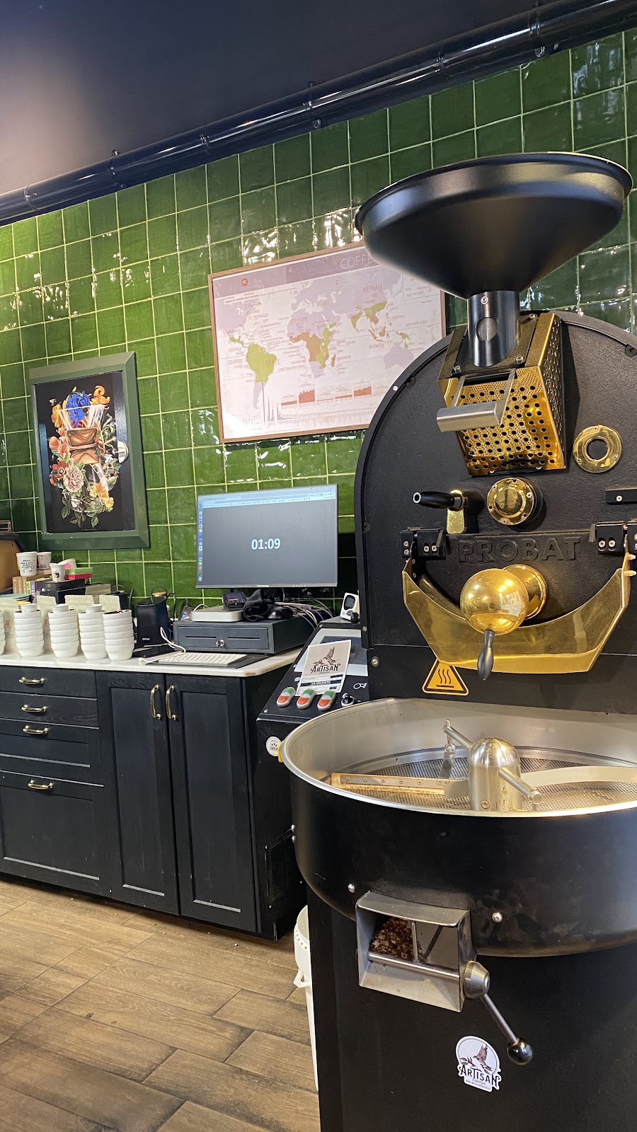 ARTISAN COFFEE ROASTER ebaristo café
