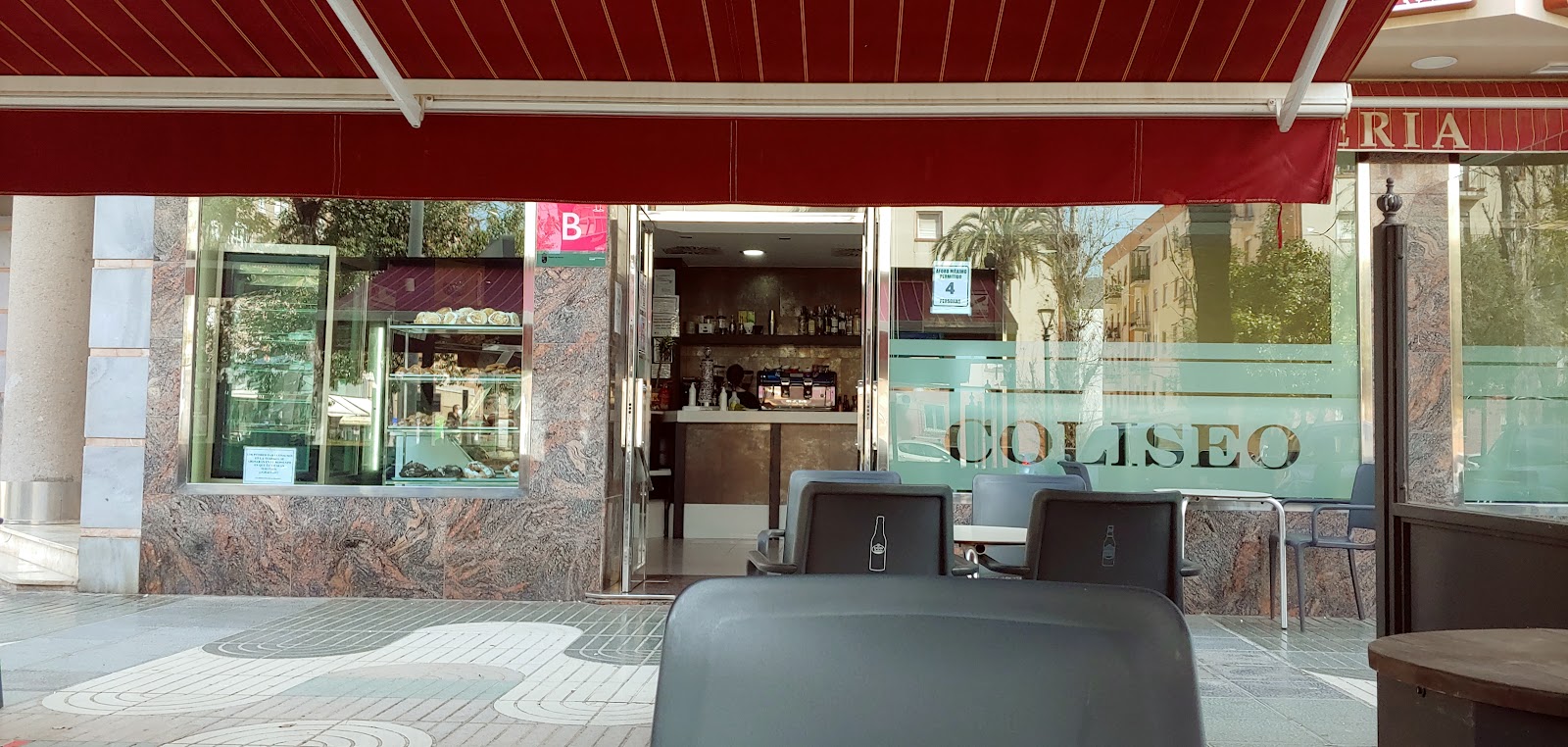 COLISEO en murcia ebaristo café