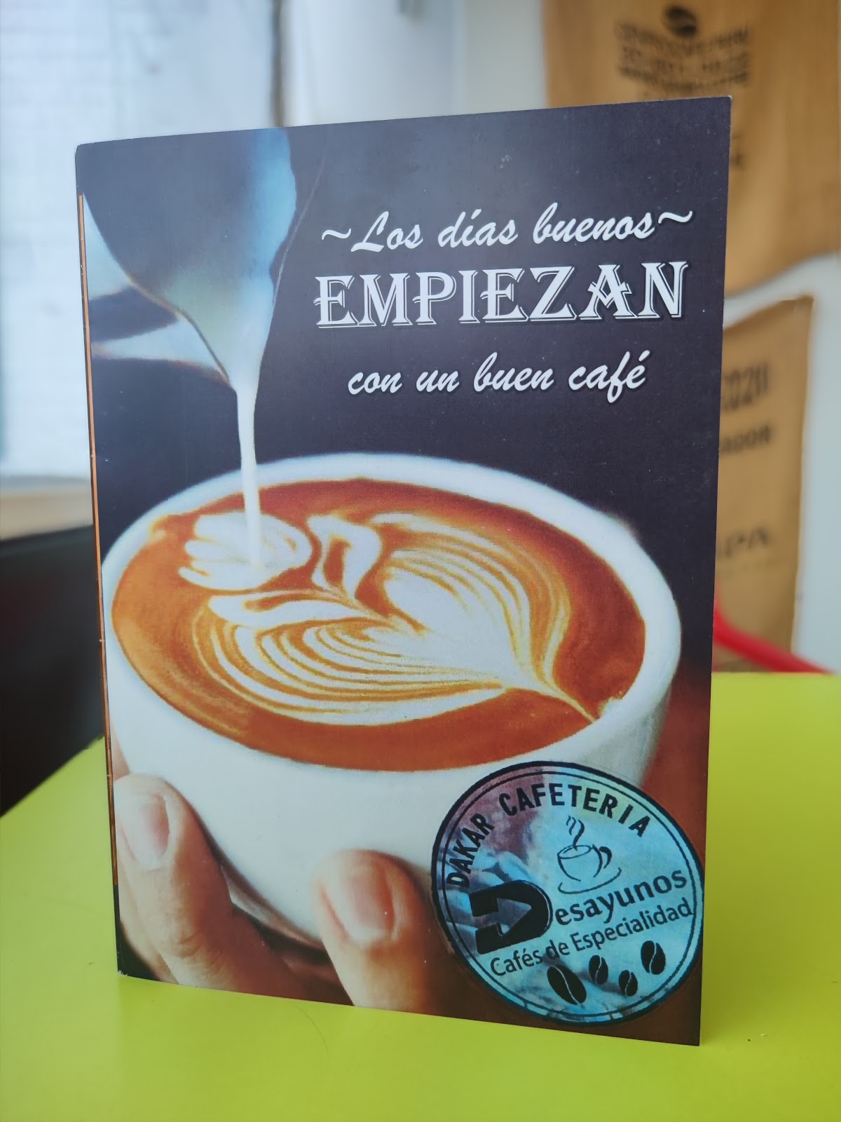 DAKAR CAFETERÍA ESPECIALIDAD en andalucía ebaristo café