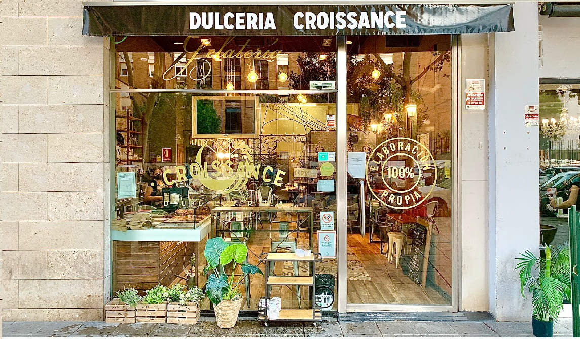 DULCERÍA CROISSANCE en andalucía ebaristo café