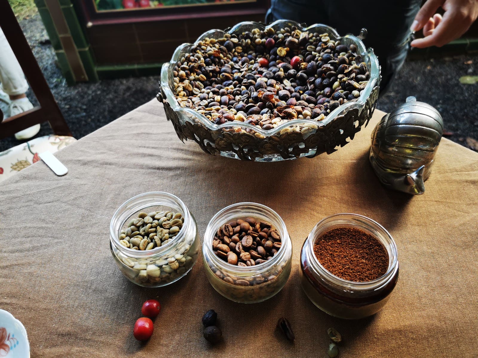 FINCA LOS CASTAÑOS en canarias ebaristo café