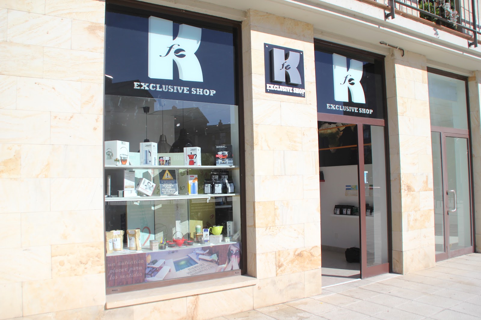 KFE EXCLUSIVE SHOP en cantabria ebaristo café
