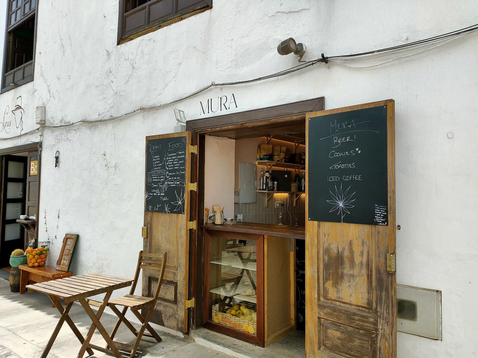 MURA en canarias ebaristo café