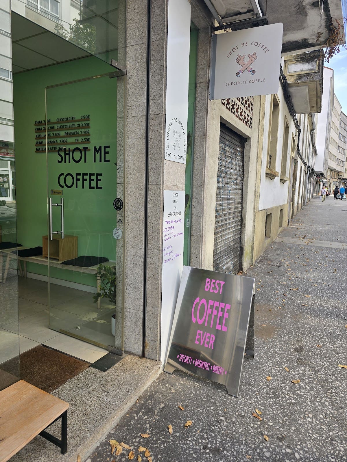SHOT ME COFFEE en galicia ebaristo café