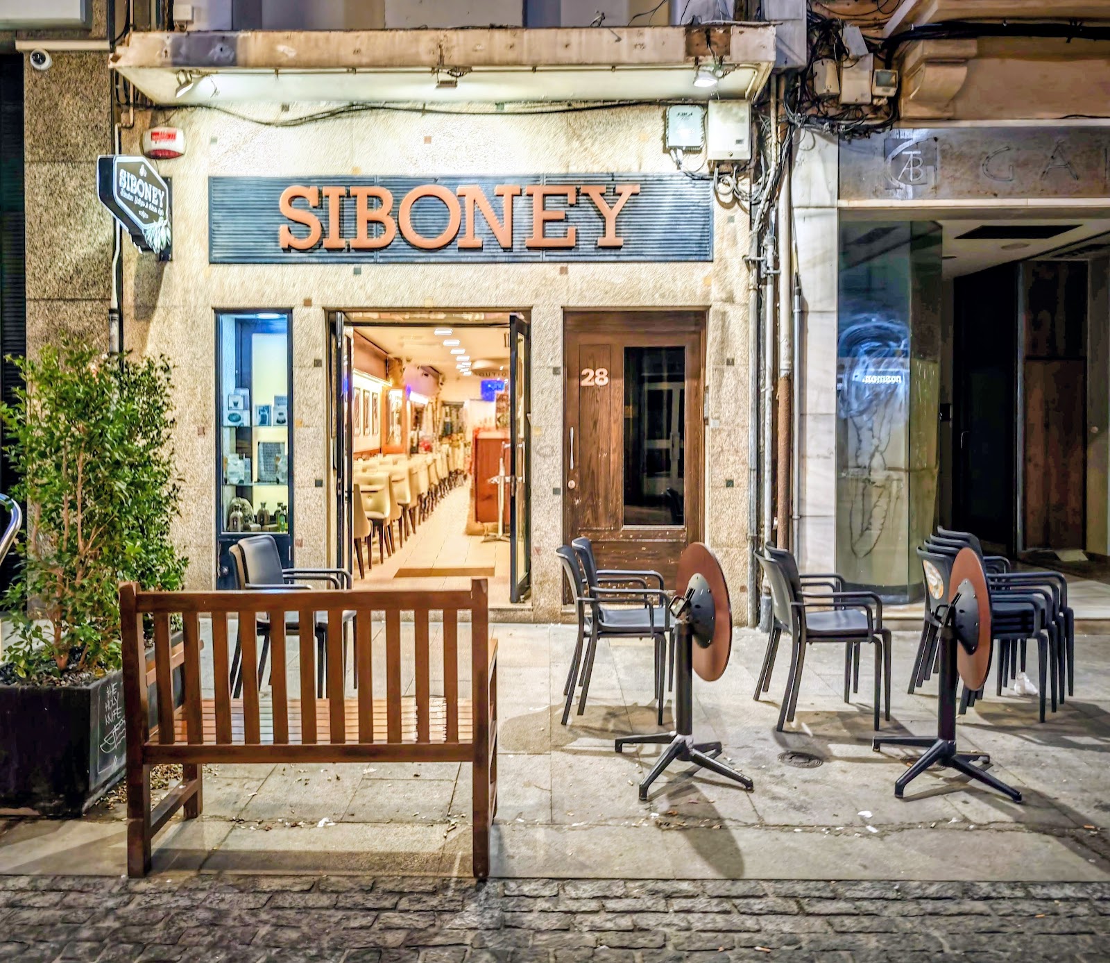 SIBONEY en galicia ebaristo café