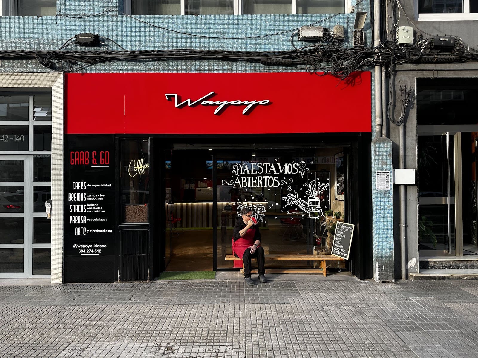 WAYOYO GRAB&GO en galicia ebaristo café