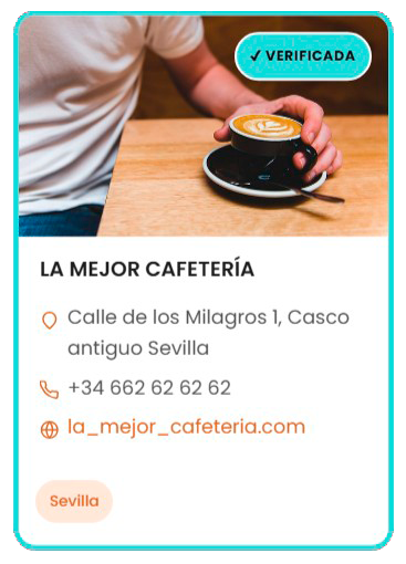 ebaristo cafetería de especialidad verificada